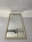 XXL Mid-Century Gold & White Frame Mirror, Germany, 1950s 4