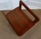 Solid Teak Serving Shelf, 1970s 4