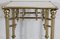 Marble Sellette and Brass Table 6