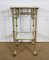 Marble Sellette and Brass Table 5