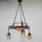 Art Deco Hanging Lamp by Charles Schneider 1