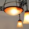 Art Deco Hanging Lamp by Charles Schneider 6