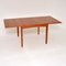 Vintage Danish Teak Extendable Dining Table, 1960s 2