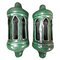 Vintage Green Wall Sconces in Ceramic, Set of 2 1