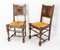 Mid-Century Spanish Basque Dining Chairs, 1940s, Set of 4, Image 4
