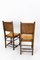 Mid-Century Spanish Basque Dining Chairs, 1940s, Set of 4 5