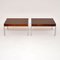 Wood & Chrome Side Tables by Merrow Associates, 1970s, Set of 2, Image 2