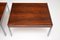 Tavolini in legno e metallo cromato di Merrow Associates, anni '70, set di 2, Immagine 8