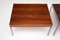 Tavolini in legno e metallo cromato di Merrow Associates, anni '70, set di 2, Immagine 9