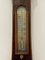 Antikes George III Banjo Barometer aus Mahagoni 6