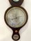 Antikes George III Banjo Barometer aus Mahagoni 2