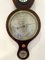 Antique George III Mahogany Banjo Barometer, Image 2