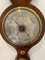 Antikes George III Banjo Barometer aus Mahagoni 4