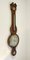 Antikes George III Banjo Barometer aus Mahagoni 2
