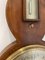Antikes George III Banjo Barometer aus Mahagoni 8