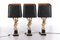 Eagle Guilded Table Lamps by Jacques Charles for Maison Charles, Set of 3 3