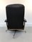 Leather Wingback Lounge Chair, 1950s 5