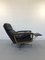 Leather Wingback Lounge Chair, 1950s 10