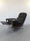 Leather Wingback Lounge Chair, 1950s, Image 8