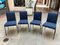 Vintage Dining Chairs by Pierre Paulin for Meubles Tv, Set of 4, Image 1