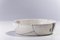 White Crackle Fringe Chawan Raku Ceramic Vase from Laab Milano, Image 7