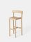 Natural Oak Galta 75 High Chair by SCMP Design Office from Kann Design 1