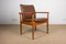 Danish Model 209 Diplomat Chair in Teak & Leather by Finn Juhl for Cado, Set of 2 1