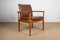Danish Model 209 Diplomat Chair in Teak & Leather by Finn Juhl for Cado, Set of 2, Image 1
