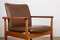 Danish Model 209 Diplomat Chair in Teak & Leather by Finn Juhl for Cado, Set of 2 10