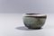 Japanese Natural Green & Gold Raku Ceramic Cloud Tea Cups from Laab Milano, Set of 2 6