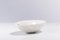 Japanese Donburi Bowl in White Crackle Raku Ceramic from Laab Milano 2