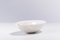 Japanische Donburi Schale aus weißer Crackle Raku Keramik von Laab Milano 2