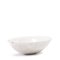 Japanische Donburi Schale aus weißer Crackle Raku Keramik von Laab Milano 1