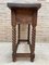 Early 20th Century Spanish Catalan Carved Walnut Console Table With One Drawer 9