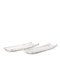 Japanese Modern White Crackle Incense Holders from Laab Milano, Set of 2 1