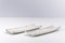 Japanese Modern White Crackle Incense Holders from Laab Milano, Set of 2 2
