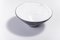Japanese Large White Crackle Raku Bowl from Laab Milano, Image 2