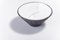 Japanese Black & White Raku Ceramic Bowl from Laab Milano, Image 2
