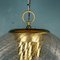 Large Vintage Swirled Murano Glass Pendant Lamp from La Murrina, Italy, 1970s 9