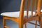 Mid-Century Eva Dining Chairs by Niels Koeefoed for Koefoed Hornslet, 1960s, Set of 4, Image 6