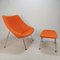 Oyster Chair and Ottoman by Pierre Paulin for Artifort, Set of 2 2