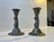 Vintage Italian Candleholders with Cherubs, 1940s, Set of 2, Image 1