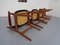 Mid-Century Danish Armchairs in Teak, 1960s, Set of 4, Image 12