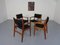 Mid-Century Danish Armchairs in Teak, 1960s, Set of 4, Image 10