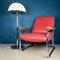 Mid-Century Modern Italian Red Lounge Chair, 1970s, Image 12