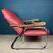 Mid-Century Modern Italian Red Lounge Chair, 1970s 6