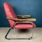 Mid-Century Modern Italian Red Lounge Chair, 1970s 7