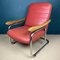 Mid-Century Modern Italian Red Lounge Chair, 1970s, Image 11