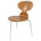 Sedia nr. 3101 in legno chiaro di Arne Jacobsen per Fritz Hansen, anni '50, Immagine 1