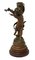 19th Century Cherub Candlestick by Auguste Moreau Spelter, Image 4